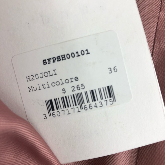 Sandro multicolor tweed high-waist shorts US 2-4 - Picture 10 of 10